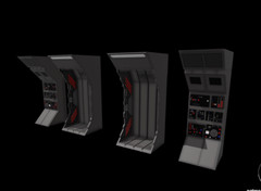 Dark Trooper Cold Storage Diorama for 3.75 IN (1:18) Figures