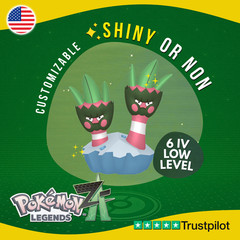 Binacle Shiny or Non ✨ 6 IV Pokémon Legends Z-A Competitive Customizable ZA Z A