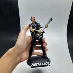 James Hetfield Inspired Metallica 1:12 Action Figure Statue USA Free Tax