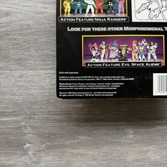 1995 Bandai Mighty Morphin Power Rangers Blue Ninja Disk Ranger Original