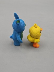 DISNEY PIXAR TOY STORY 4 FRIENDS BUNNY & DUCKY ACTION FIGURES Mattel 2″