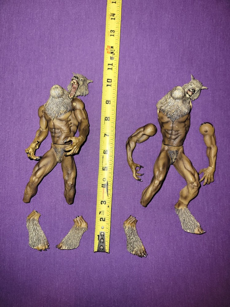 2004 Sota Toys Presents Dog Soldiers Werewolf 8” Action Figures Rare Fodder