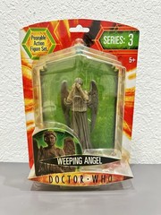 Vintage Doctor Who Weeping Angel Hiding Calm Face Poseable Action Figure New