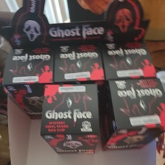 Ghost Face “Scream” Mystery Vinyl Plush Bag Clip – CultureFly Sealed Blind Boxes