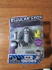 Regular Show Jazware Figure Rigby Coffee Pot Trampoline Maximum Glove (SEALED)