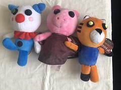 ROBLOX PIGGY PLUSH 8″ PIGGY CLOWNY TIGRY DLC