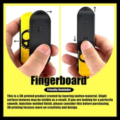 Magnetic Kickflip Fidget Slider for Adults Mini Flip Fingerboard Skateboard w…