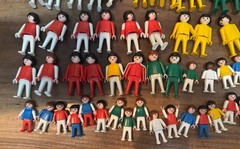 VTG Lot Play Mobile Figurines, Cowboys, Circus, Animal Figurines & Accessories