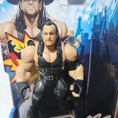 Set of 4 WWE Knuckle Crunchers Figures Wave 6 Undertaker Cena Rey Drew McIntyre