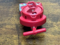 Red Beylauncher / String Launcher Beyblade Metal Fight Takara Tomy #1