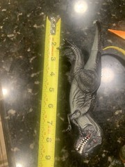 Lot of 13- Made in Indonesia-Dinosaurs With Moveable Arms and Legs 6”and Bigger