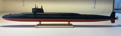 USS James Madison (SSBN-627) James Madison Class Submarine 1:200 scale