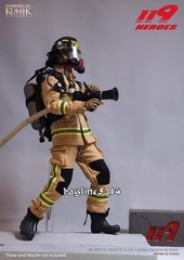 KUMIK Korean Fire Fighter Ju Ji Hun 1/6 Action Figure Model Toy Collectible Gift