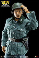STEVE MCQUEEN CAPT VIRGIL HILTS THE GREAT ESCAPE DELUXE STAR ACE 1/6TH SCALE