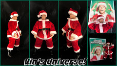 Custom 8″ Mego Arnold Schwarzeneger Howard Jingle all the way Action Figure