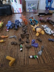 Five Nights At Freddys Action Figure Parts Lot