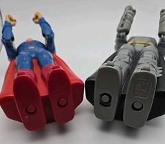 Batman Superman Figures Vintage DC Comics 8” (S16) Moving Head and Arms RARE