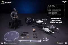 MODOKING 1/12 Batman&Motorcycle Action Figure Assembled model Toy Kit In Stock