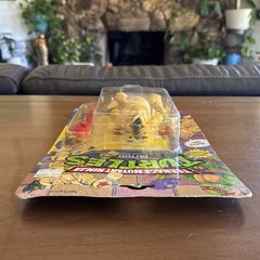 Vntg 1991 Playmates TMNT TATOO Teenage Mutant Ninja Turtles MOC Sealed on Card
