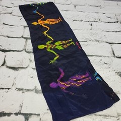 Rainbow Art Community Tribal Scarf Unsex One Size Silky Feel 50″ X 7.5″