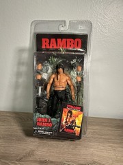 JOHN J RAMBO ACTION FIGURE NECA AUTHENTIC REEL TOYS FIRST BLOOD NEW