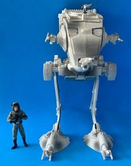 STAR WARS 30TH AT-ST & AT-ST DRIVER BATTLE OF HOTH COMPLETE EMPIRE STRIKES BACK