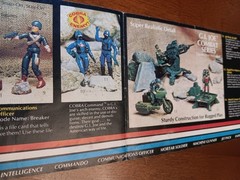 Vintage G.I. Joe yearly toy catalogs 1982-85 books and coloring book. Big lot