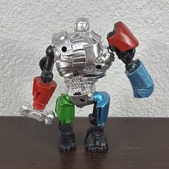 Real Steel Movie Metro 5″ Action Figure Boxing Robot Posable Plastic 2011 Toy