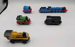 Thomas & Friends Train Lot 16pcs Mixed Die-Cast, Plastic & Wooden Mattel Toby