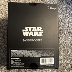 HEROCROSS METAL HYBRID STAR WARS SANDTROOPER COMMANDER 6″ ACTION FIGURE NEW NRFB