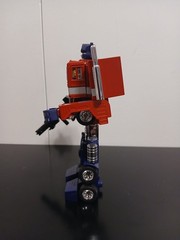 Transformers KC-01 KO Die-Cast Optimus Prime Missing Link G1 Trailer & Bumblebee