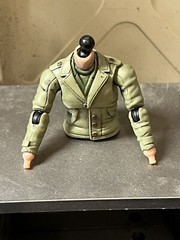 JoyToy WWII United States Army Soldier Fodder Torso Body 1:18 4”Action Figure