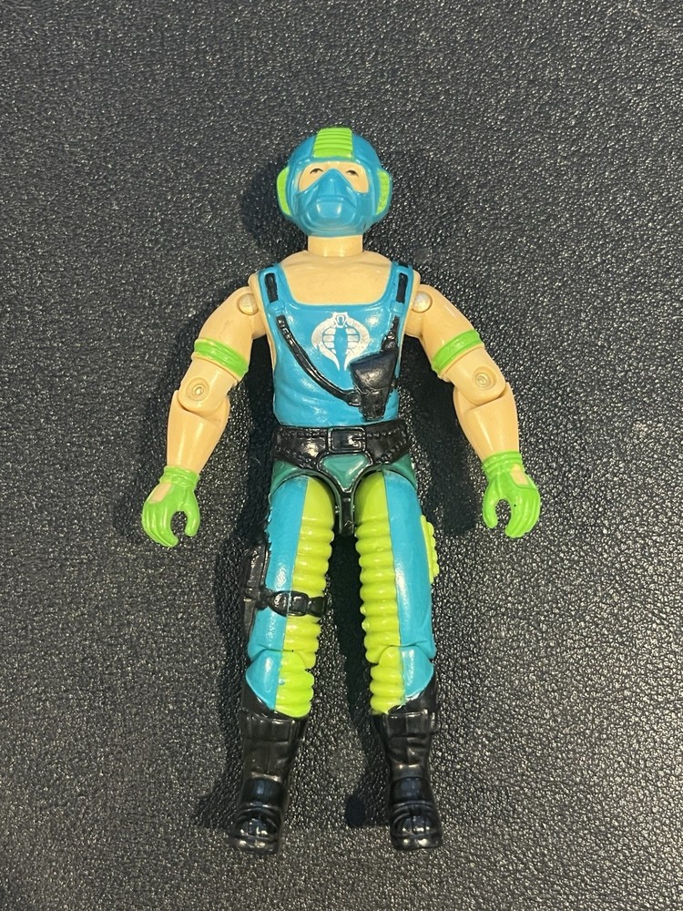 gi joe lot figure 1984 Copperhead 100% complete Green Gloves No Cracked Elbows