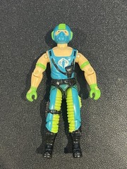 gi joe lot figure 1984 Copperhead 100% complete Green Gloves No Cracked Elbows