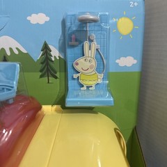Peppa Pig Transforming Camper Van RV Playset w/ Sounds Tested – 99% Complete Set