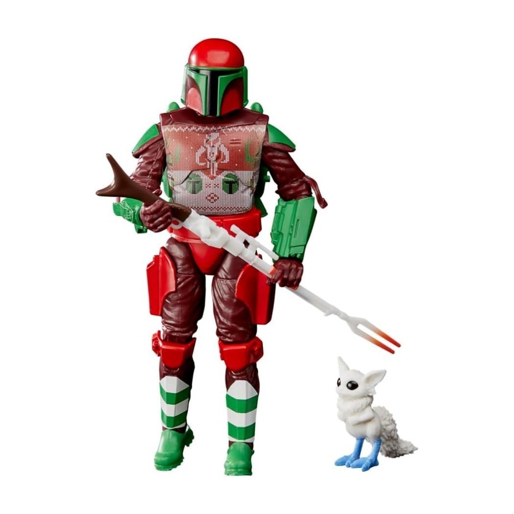 Hasbro Star Wars The Black Series Mandalorian Warrior Holiday Edition F5305 New