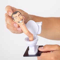 Skibidi Toilet Deluxe 6-Inch Collector Figure Pack of 4 Series 2 New Toy Gift