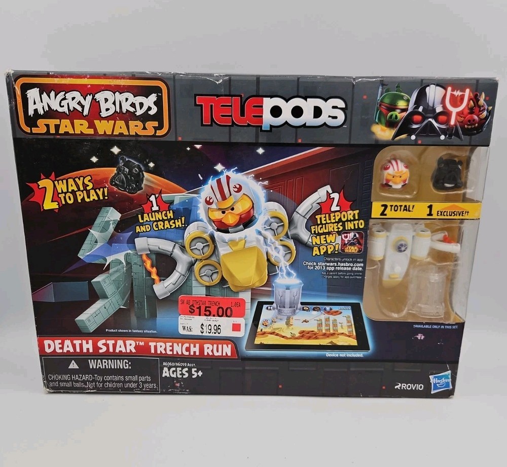 Angry Birds Star Wars Telepods Death Star Trench Run Hasbro NEW