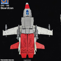 Pre-order 01-Studio 01S06 Boardcon Broadside Triple Changer Action Figure
