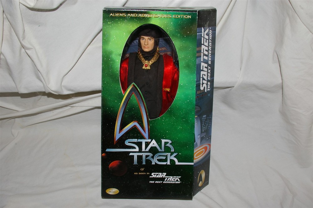 Playmates Star Trek Next Generation Q Aliens and Adversaries Edition 12″ NEW!