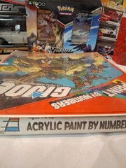 SEALED Vintage 1982 Hasbro G.I. JOE Paint By Numbers art set no. 3028