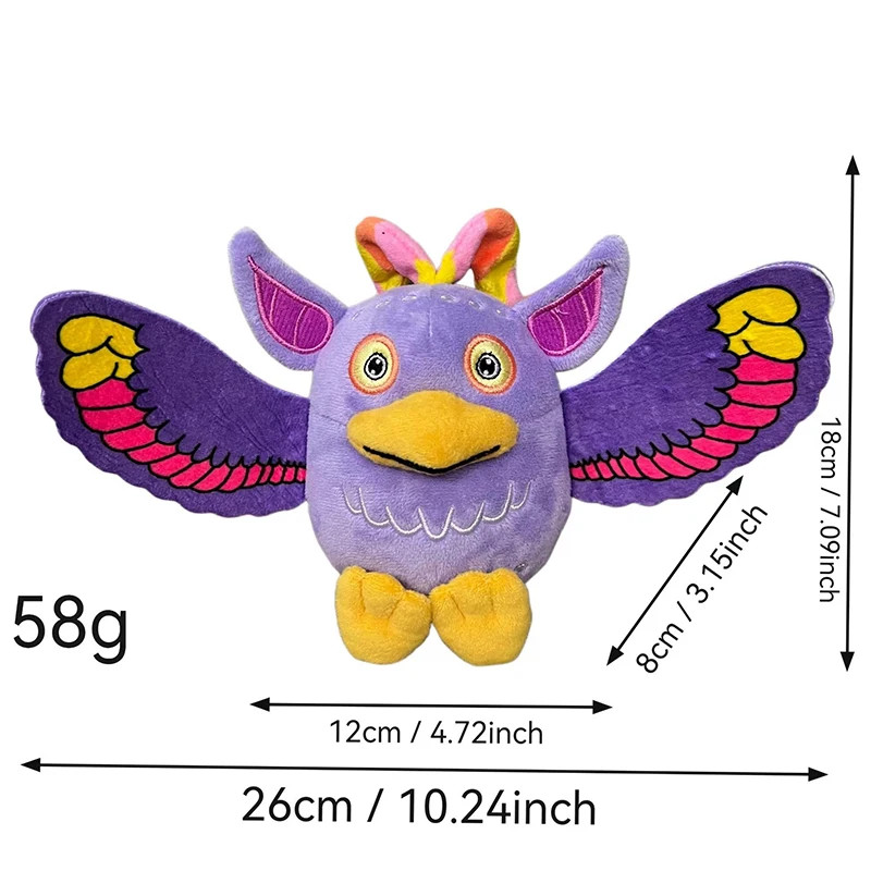 My Singing Monsters Plush Toy Soft Stuffed Animal Doll Collectible Gift