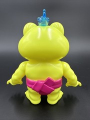 Goccodo x REALHEAD Giant Gama no Umi Fluorescent Yellow Sofubi Soft Vinyl Toy