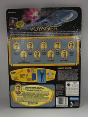 1995 Playmates Star Trek Voyager Captain Kathryn Janeway Figure W/Case -See Pics