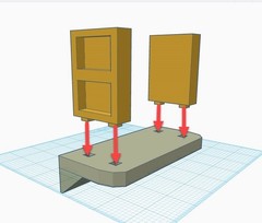 Custom 1:12 Mission Control Radar Panel w/ Operator Chair Diorama Prop Set TYPE1
