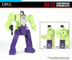 For SS86 Devastator Scavenger Mixmaster WITH BONUS DNA DK-72 Upgrade Kit