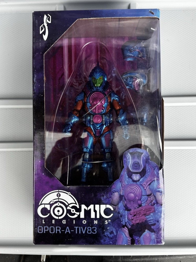 Cosmic Legions Outpost Zaxxius Opor-A-Tiv83 – Free Shipping! MOTU Man-E-Faces
