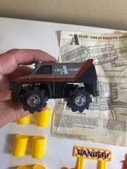 Vintage The A-Team Great Escape Stunt Set LJN Toys Rough Riders 1984 Complete