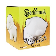 Skelanimals Maxx the Bulldog 4 Inch Blank Vinyl Figure