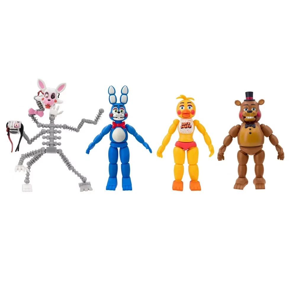 FNAF 4-Pack Collectible Figures by Jazwares N-A1R1S2R3S2